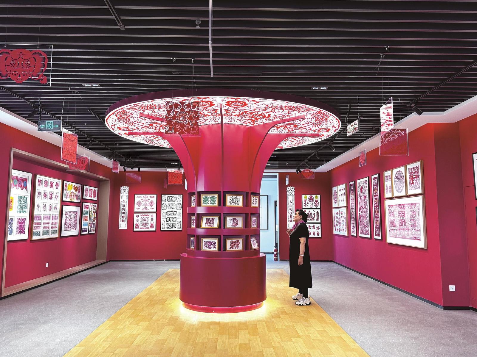 剪纸艺术馆+非遗展示馆“双馆”亮相非遗老手艺 文旅打卡新地标